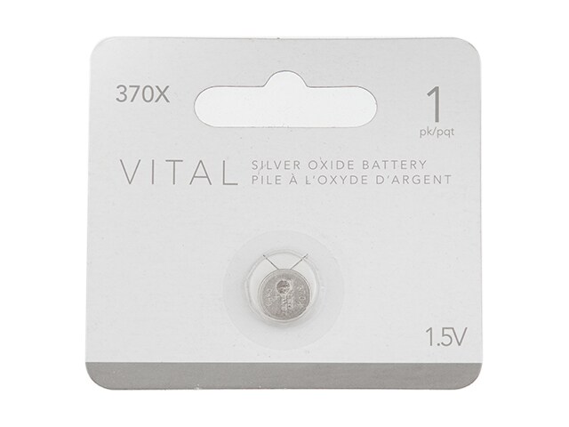 VITAL 370 1.5V Silver Oxide Battery - 1-Pack