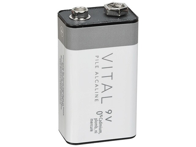VITAL 9V Alkaline Battery - 1-Pack