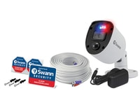 Swann Enforcer 1080p HD Style policier clignotant rouge et bleu Caméra de sécurité Bullet Ajouter