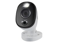 Swann Master 4k Unltra HD - Caméra de sécurité – blanc  d'extérieur à détection d'avertissement thermique,  Complément d'éclairage d'extérieur