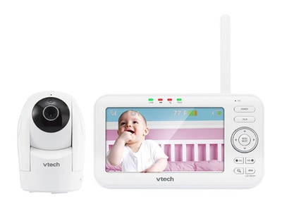 Moniteur vidéo de bébé qui s’incline et pivote VM5262 de VTech