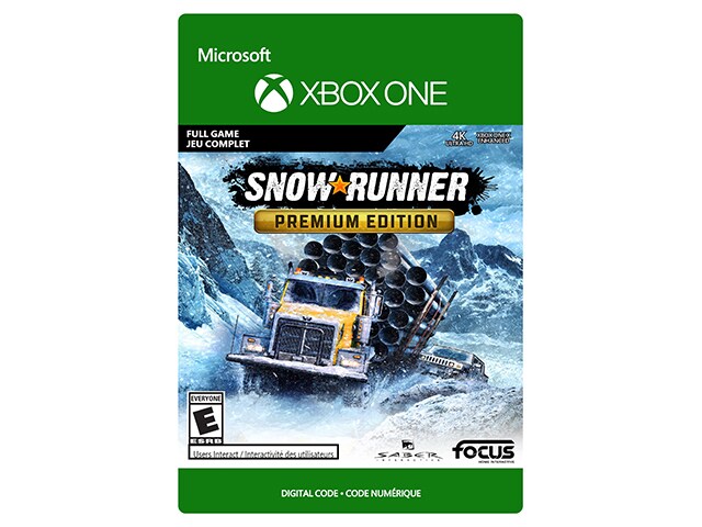 SnowRunner - Premium Edition (Code Electronique) pour Xbox One