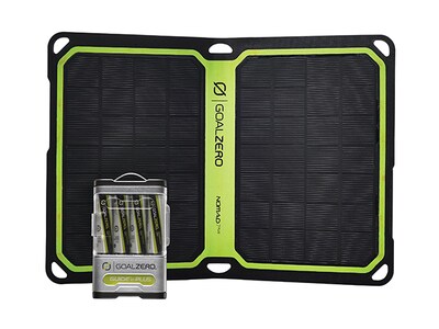 Goal Zero Guide 10 Plus Solar Kit with Nomad 7 Plus