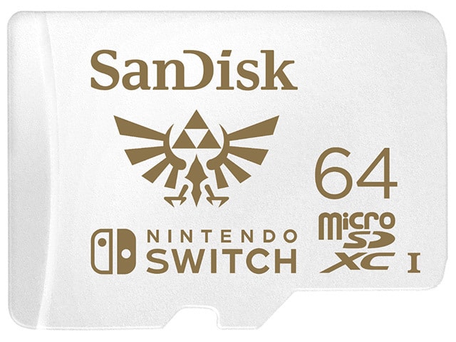 SanDisk Extreme 64GB UHS-I microSDXC Memory Card for Nintendo Switch