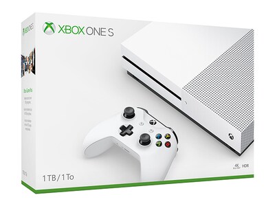 Xbox One S 1TB 4K HDR Console 