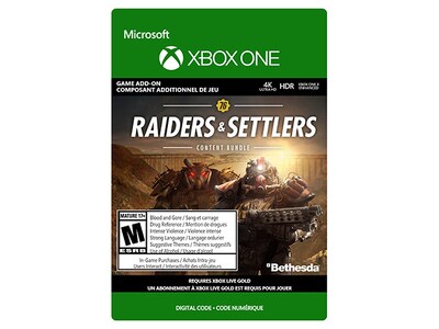 Fallout 76: Raiders & Settlers Content Bundle (Code Electronique) pour Xbox One