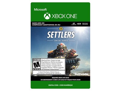 Fallout 76: Settlers Content Bundle (Code Electronique) pour Xbox One