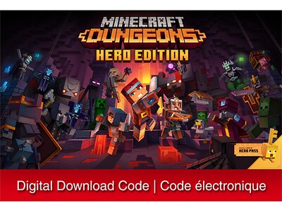 Minecraft Dungeons Hero Edition (Digital Download) for Nintendo Switch