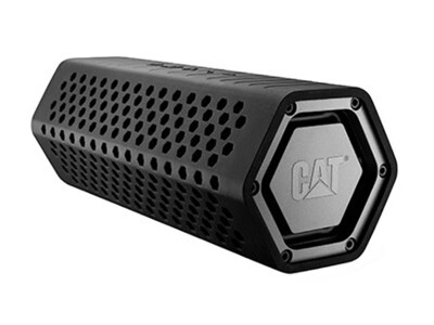 Haut-parleur Bluetooth® robuste et étanche pour chantier de CAT - noir