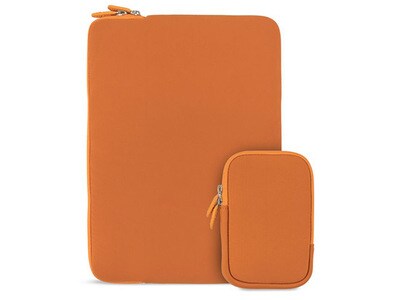 LOGiiX Essential Sleeve for 13" Laptops with Pouch - orange