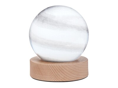 Glass Planet Lamp