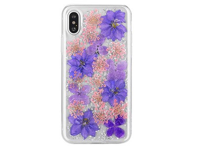 Habitu iPhone XS Everlast Petals Case - Purple