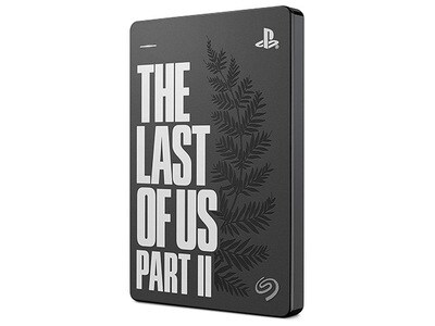 Lecteur de disque dur portatif de 2 To STGD2000103 de Seagate pour PS4™ - Édition limitée The Last of Us Part II