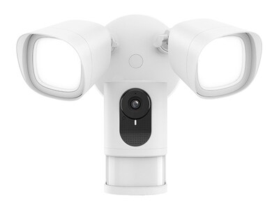 Caméra Eufy Smart HD Floodlight avec enregistrement couleur - Blanc
