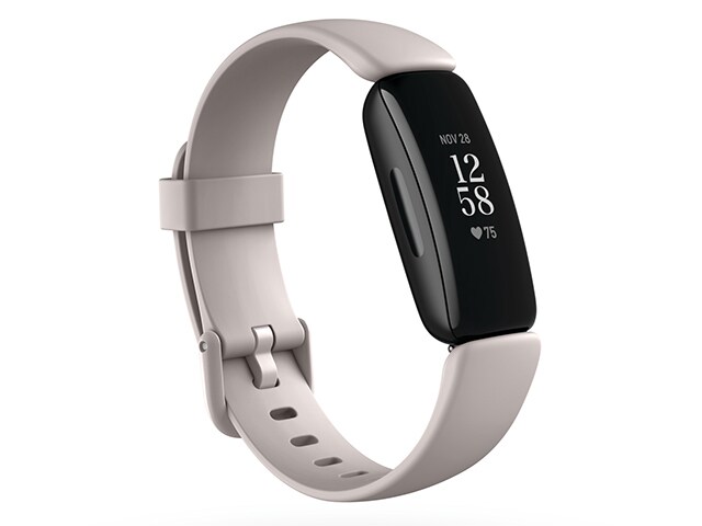 Bracelet d'activité Inspire 2™ de Fitbit® avec bracelet blanc lunaire