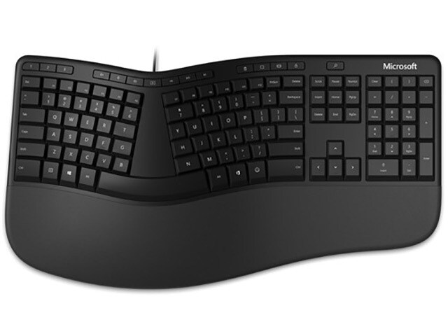 Microsoft LXM-00001 Ergonomic Keyboard - Black
