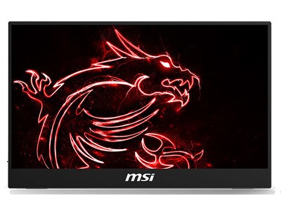MSI OPTIX MAG161V 15.6" 1080P IPS LCD Monitor - Black