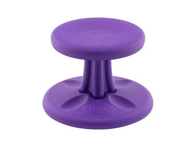 Kore 10" Wobble Chair - Flexible Seating Stool for Toddlers - Purple