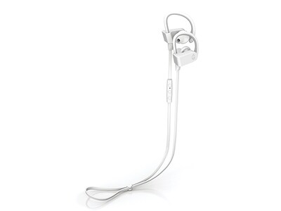 Écouteurs-boutons sport sans fil étanches EXBW58 de EcoXGear - blanc