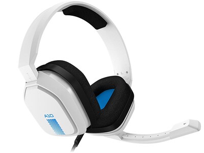 Astro A10 Over-Ear Wired Gaming Headset for PS4™ - White & Blue