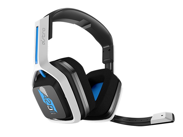 Astro A20 Gen 2 Wireless Over-Ear Gaming Headset for PlayStation 4 & 5, PC & Mac - White/Blue