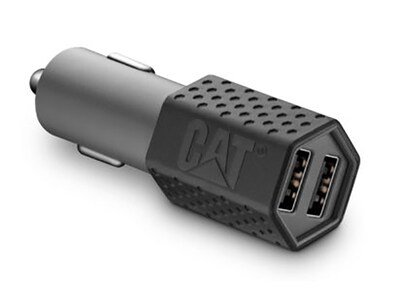CAT 3.4A Dual USB-to-DC Vehicle Adapter 