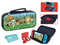 Ensemble étui de transport Game Traveler pour Nintendo Switch - Animal Crossing 