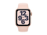 Apple® Watch SE 40mm Gold Aluminum Case with Pink Sand Sport Band (GPS)