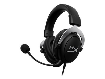 HyperX CloudX Over-Ear Wired Gaming Headset for Xbox One - Black & Silver