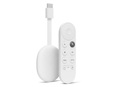 Google Chromecast with Google TV (4K) - White 