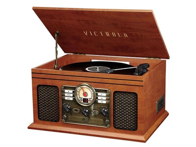 Victrola Classic 7-in-1 Bluetooth® Turntable - Mahogany