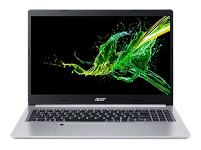 Remis à neuf - Ordinateur portable 15,6 po Aspire A515-55-78TB de Acer avec processeur i7-1065G7 d’Intel, disque dur de 1 To, MEV de 8 Go + 16 Go Optane et Windows 10 famille - argent