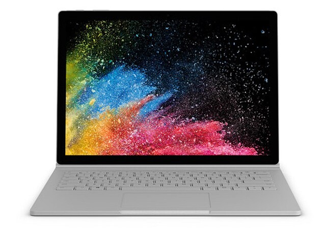 Microsoft Surface Book 2 HMW-00001 13.5” Touchscreen Laptop with Intel® i5-7300U, 256GB SSD, 8GB RAM & Windows 10 Pro - Silver