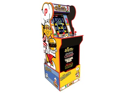 Arcade1UP Burgertime Arcade Machine avec Riser personnalisé