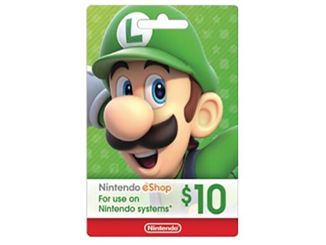 $10 Nintendo eShop Gift Card for Nintendo Switch