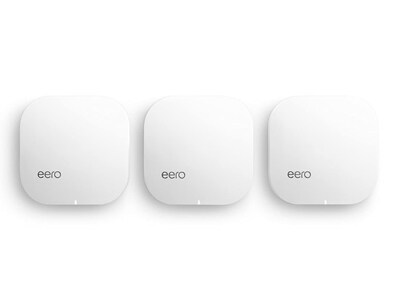 Amazon eero Pro KDL-B010302 Dual-band Whole Home Mesh Wi-Fi 6 System - White - 3-Pack
