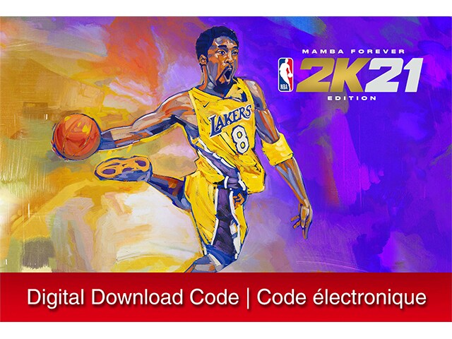 NBA 2K21 Mamba Forever Edition (Code Electronique) pour Nintendo Switch