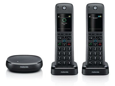 Motorola AXH02 Alexa Enabled Cordless Phone