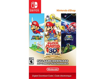 Super Mario™ 3D All-Stars (Code Electronique) pour Nintendo Switch