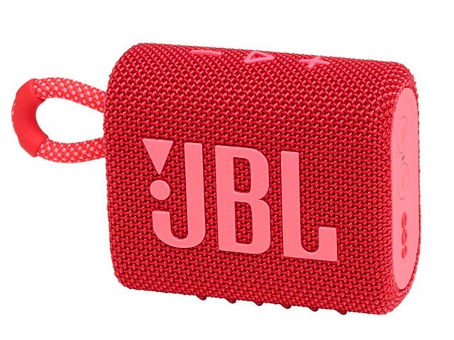 JBL Go 3 Portable Wireless Bluetooth® Waterproof Speaker - Red