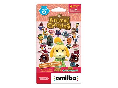 Nintendo Amiibo - Animal Crossing Cards Series 4 - 6-Pack