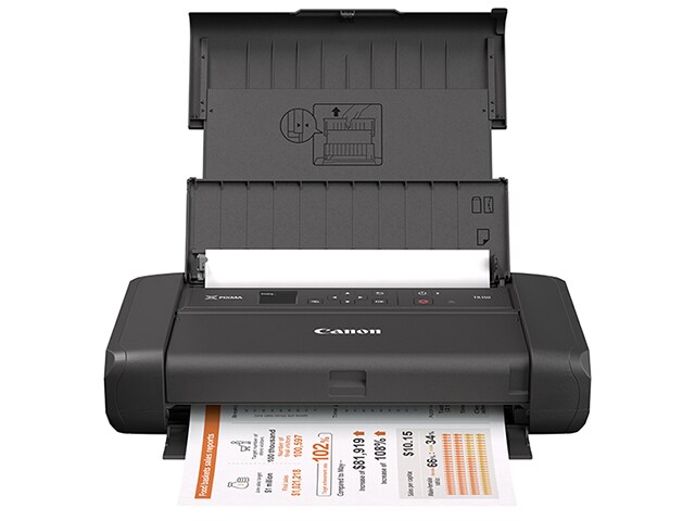 Imprimante à jet d’encre sans fil compacte TR150 de Canon - noir