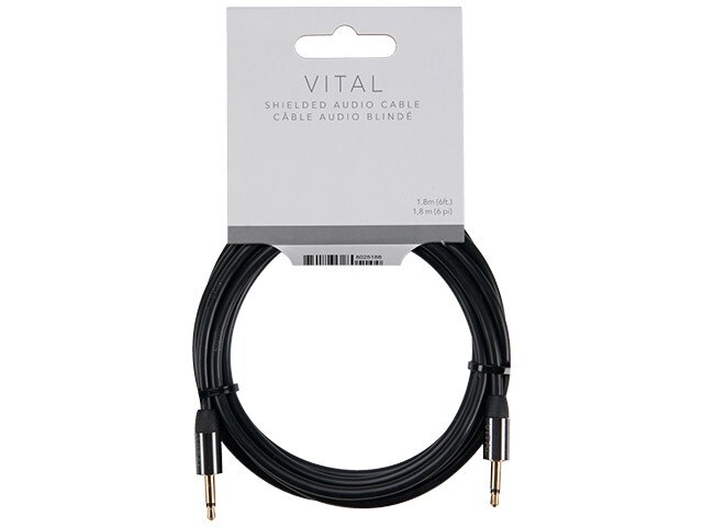 VITAL 1.8m (6’) Shielded Audio Cable