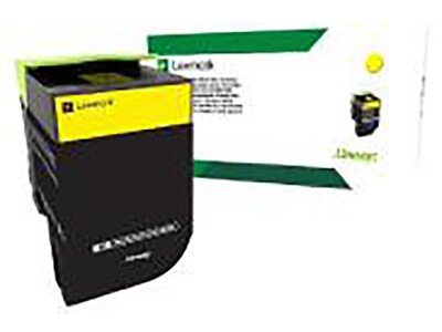 Lexmark 801XY Toner Cartridge - Yellow (80C1XY0)