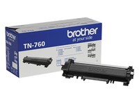 Brother TN760 Toner Cartridge - Black (TN760)