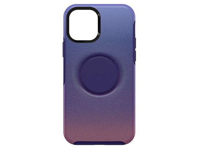 Étui pour iPhone 12/12 Pro Symmetry Otter+Pop d’Otterbox - violet