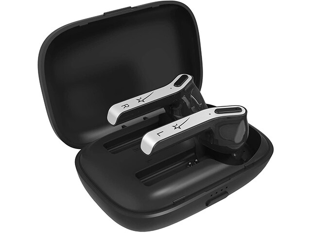 LAX Laud True Wireless In-Ear Bluetooth® Earphones with Charging Case - Black