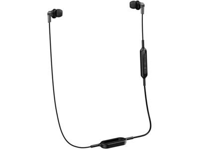 Écouteurs-boutons câblés Bluetooth® de Panasonic avec microphone - noir