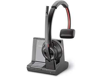 Poly Savi W8210 Office Wireless DECT Headset - Black