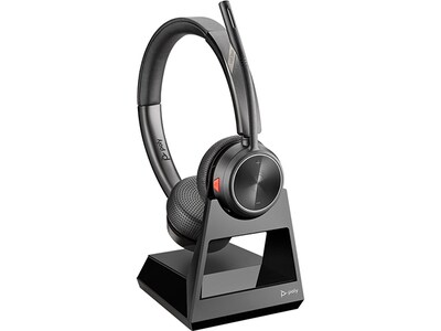 Poly Savi 7220 D Office Wireless DECT Headset - Black
